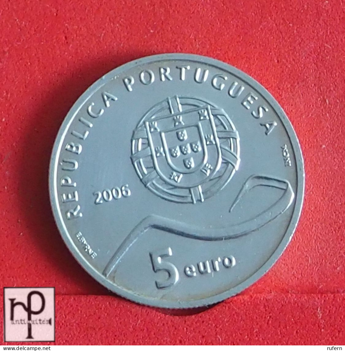 PORTUGAL 5 EUROS 2006 - ***SILVER***   KM# 769 - (Nº57589) - Portugal