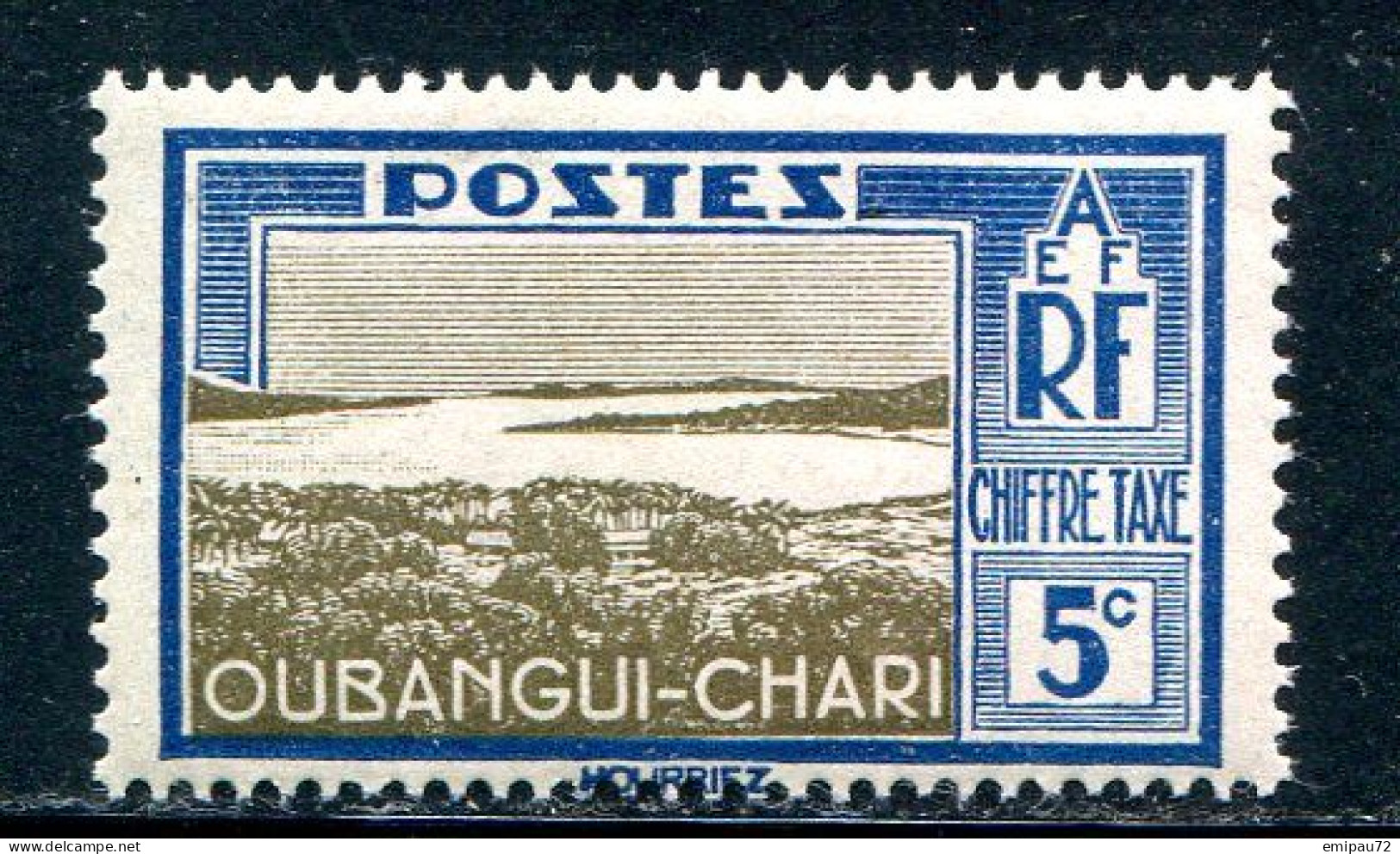 OUBANGUI- Taxe Y&T N°12- Neuf Sans Charnière ** - Unused Stamps