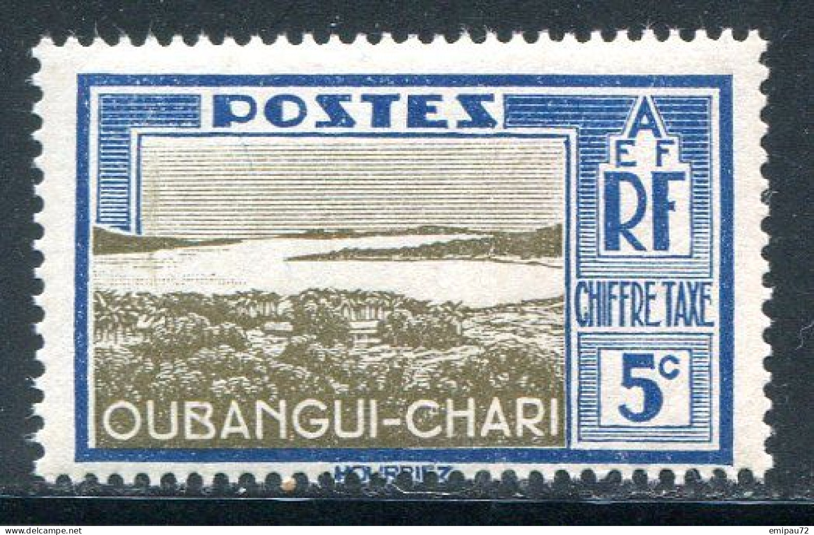 OUBANGUI- Taxe Y&T N°12- Neuf Sans Charnière ** - Unused Stamps