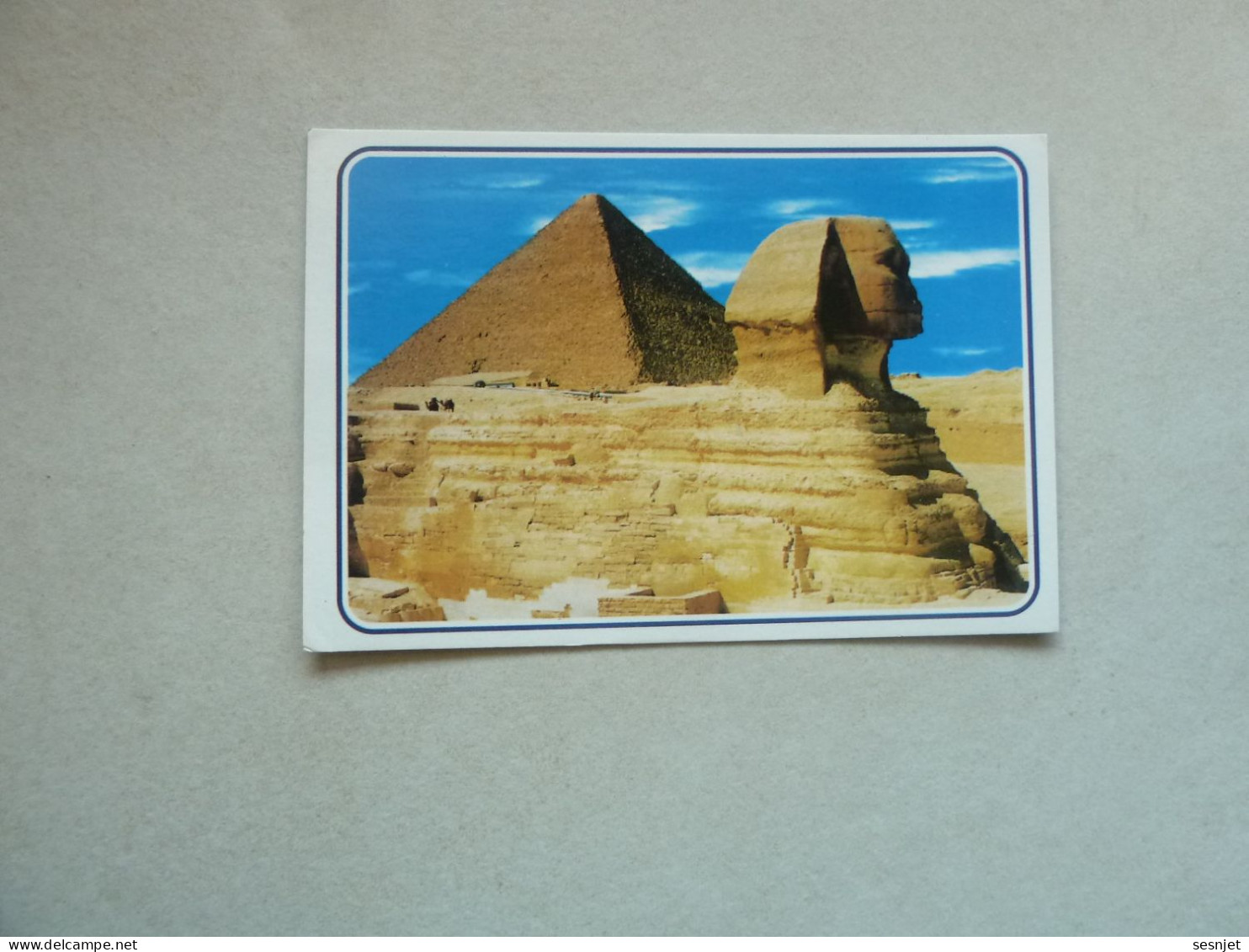Egypte - Giza - The Great Sphinx And Keops Pyramids - 99 - Editions Al Sayad Printing - Année 2000 - - Pyramiden