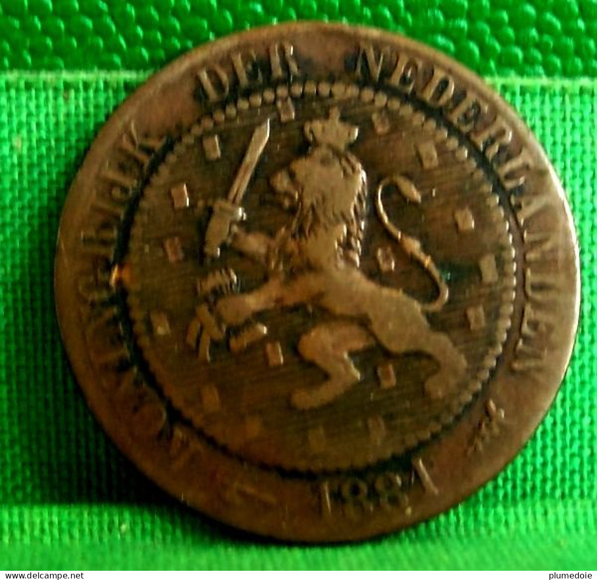 MONNAIE NETHERLANDS  PAYS-BAS - 1881 - 2 1/2 CENT  WILLEM III - 1849-1890: Willem III.