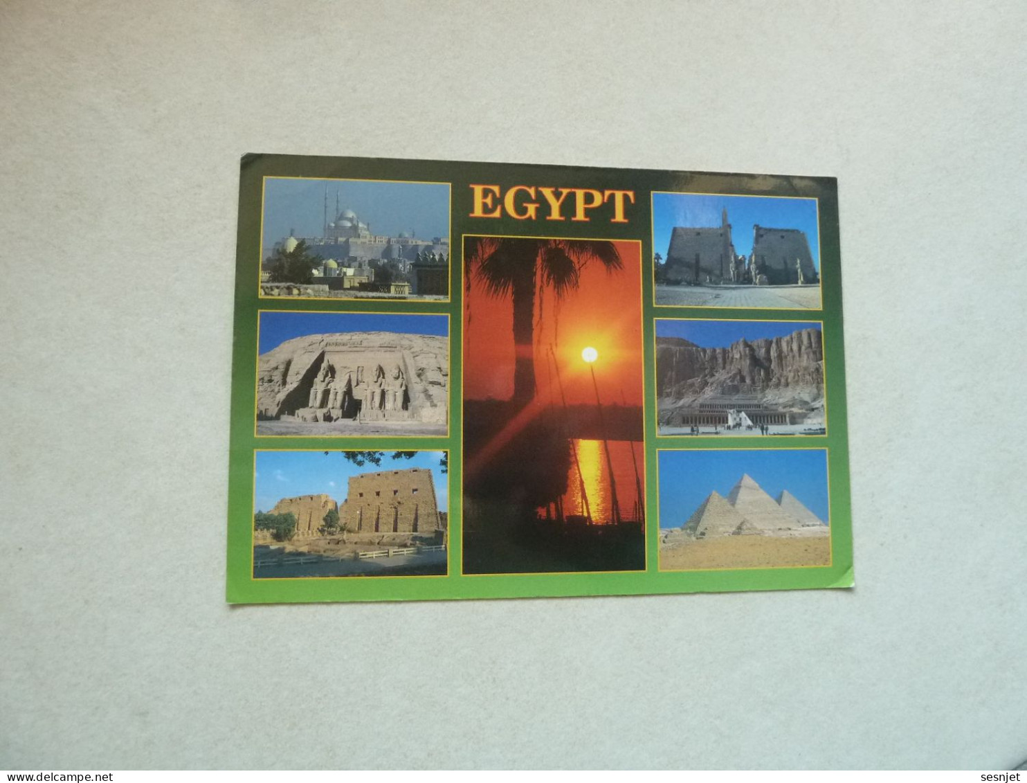 Egypte - Multi-vues - N°. 033 - Editions Golden Trade - Année 1996 - - Pyramiden