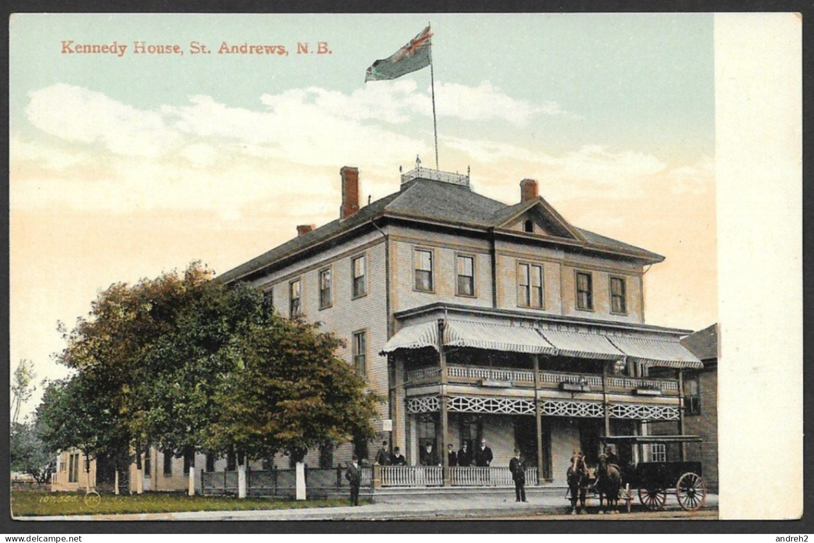 St Andrews  Nouveau-Brunswick - C.P.A. Kennedy House -  Uncirculated - Non Circulée - By Valentine & Sons - Other & Unclassified