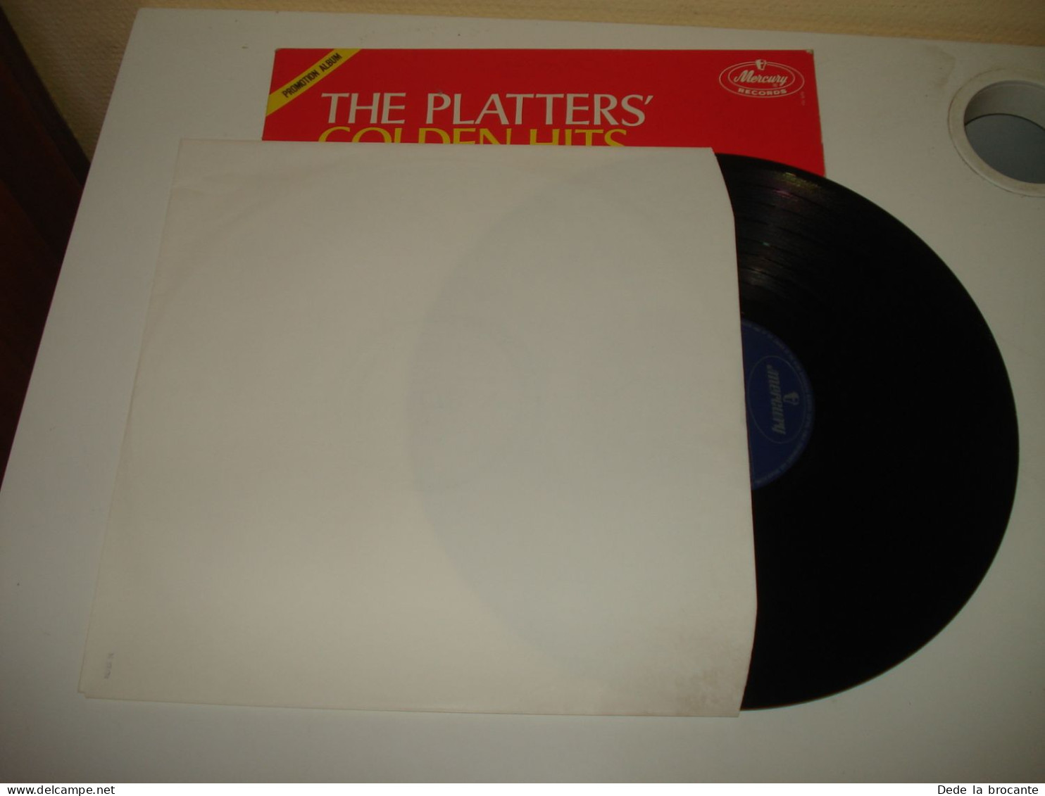 B12 / The Platters – The Platters Golden Hits  LP – 825 151 QY - Neth 1977 EX/NM - Soul - R&B