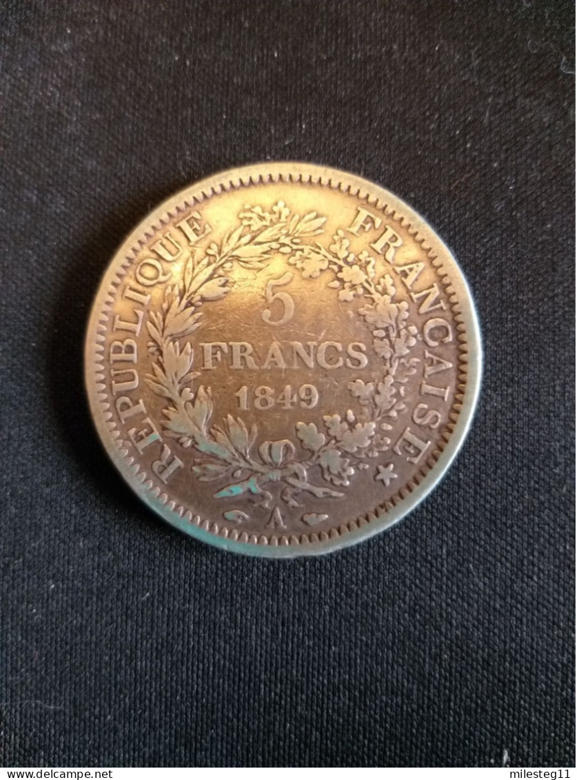 Pièce De 5 Francs De 1849A (France) - 5 Francs