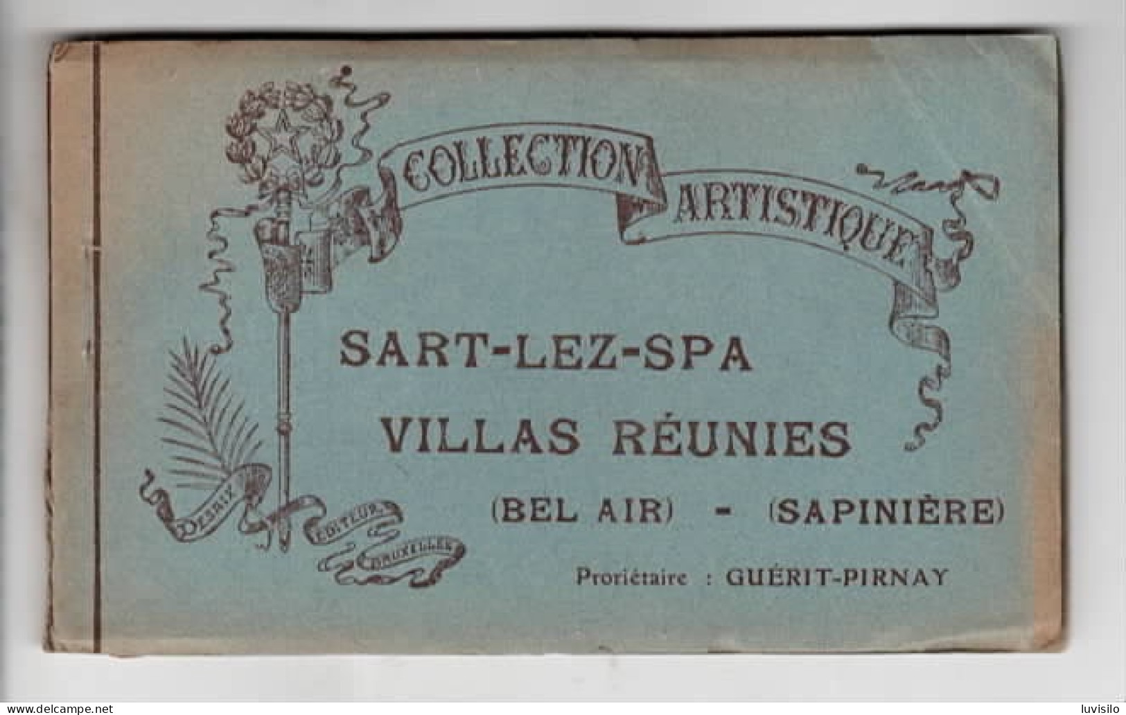 Sart Lez Spa Villas Réunies ( Carnet Complet De 10 Cartes ) - Jalhay