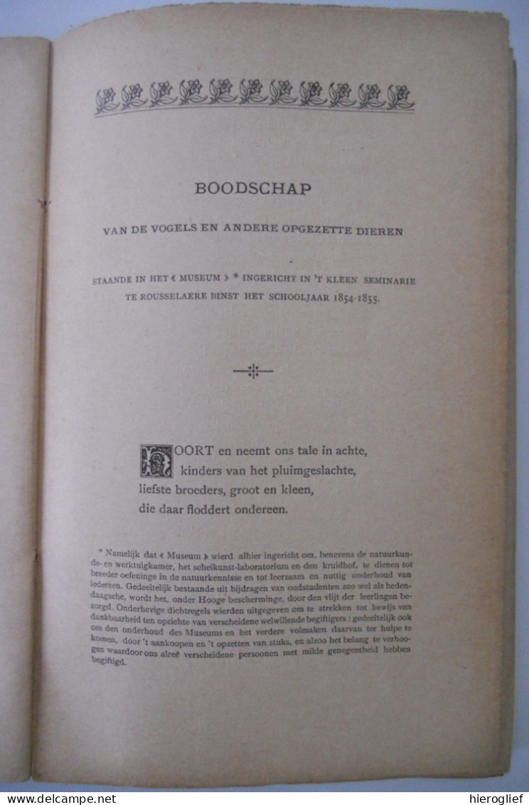 DICHTOEFENINGEN Door Guido Gezelle 1892 Roeselare De Meester / Brugge Kortrijk - Dichtung