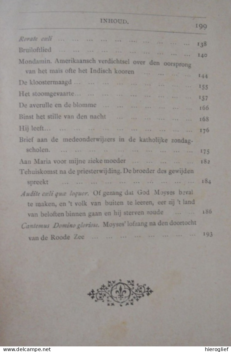 DICHTOEFENINGEN door Guido Gezelle 1892 Roeselare De Meester / Brugge Kortrijk