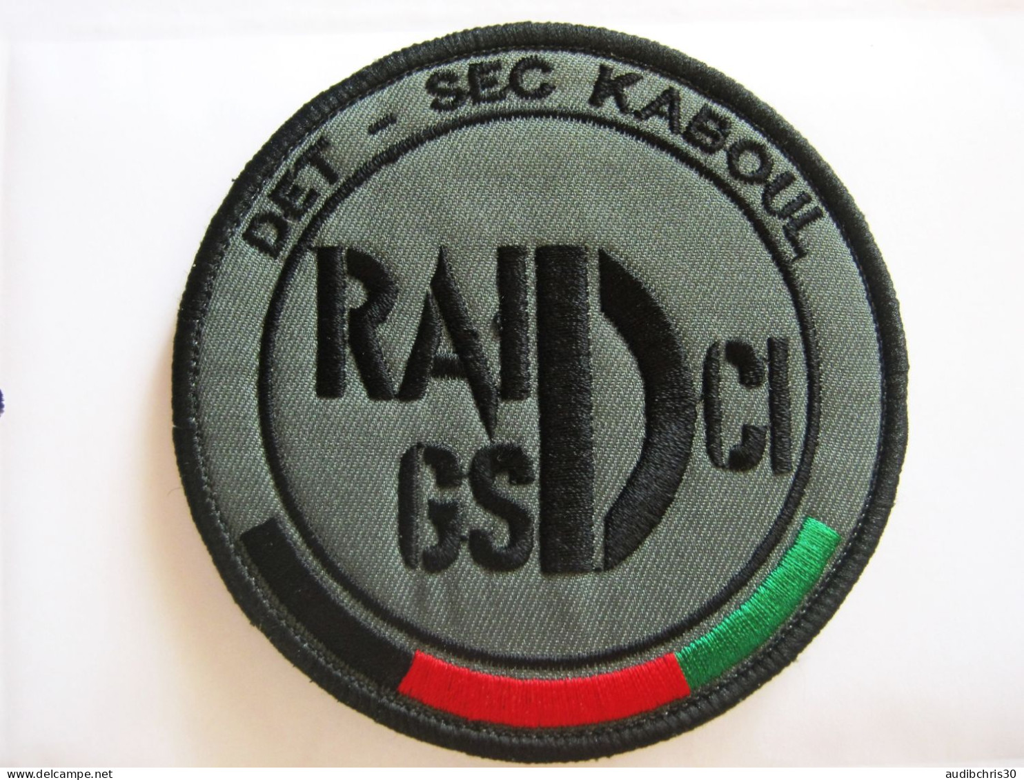 RARE COLLECTION P.N RAID LE DETSEC GSDCI OPEX AFGHANISTAN KABOUL - Polizei