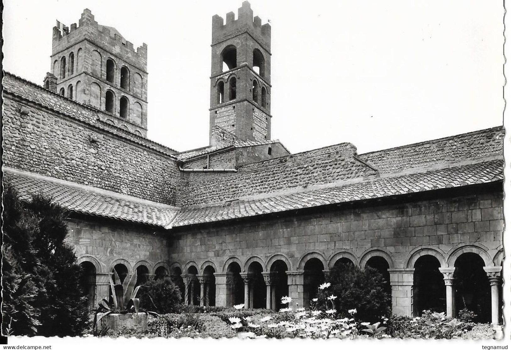 ELNE - Intérieur Du Cloître - Elne