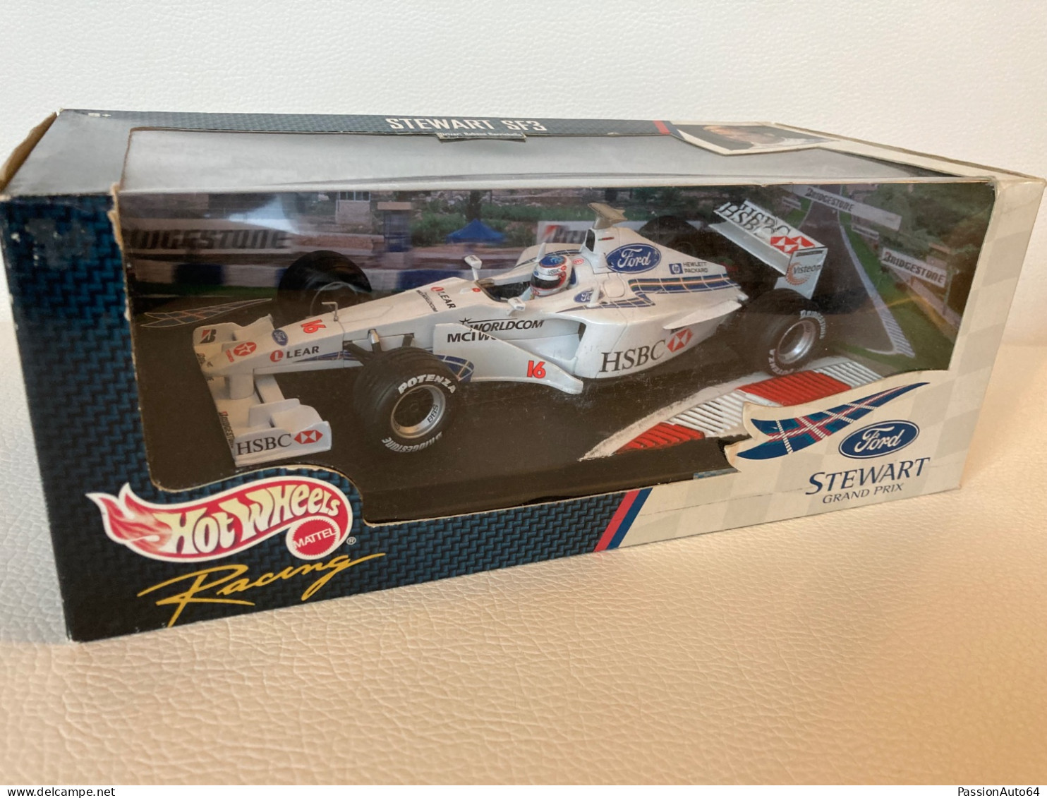 1/18 Hot Wheels Stewart Ford SF3 no Minichamps Spark Exoto BBR CMR GP Replicas