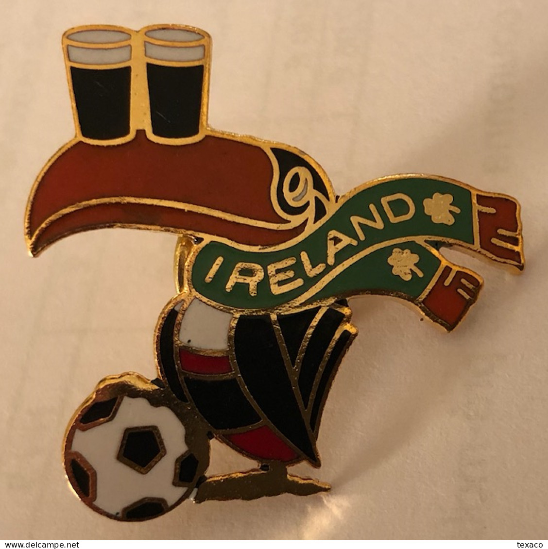 Pins' Bière GUINESS Irelande Foot - Ireland - Birra