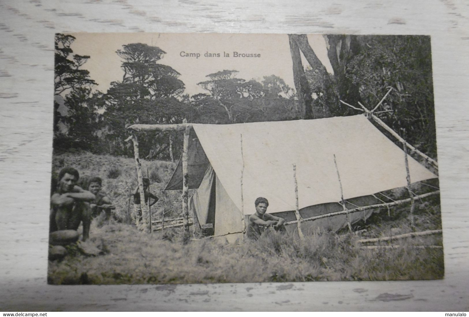 Camp Dans La Brousse - Missionnaires Du Sacré Coeur D'issoudun - Papouasie-Nouvelle-Guinée