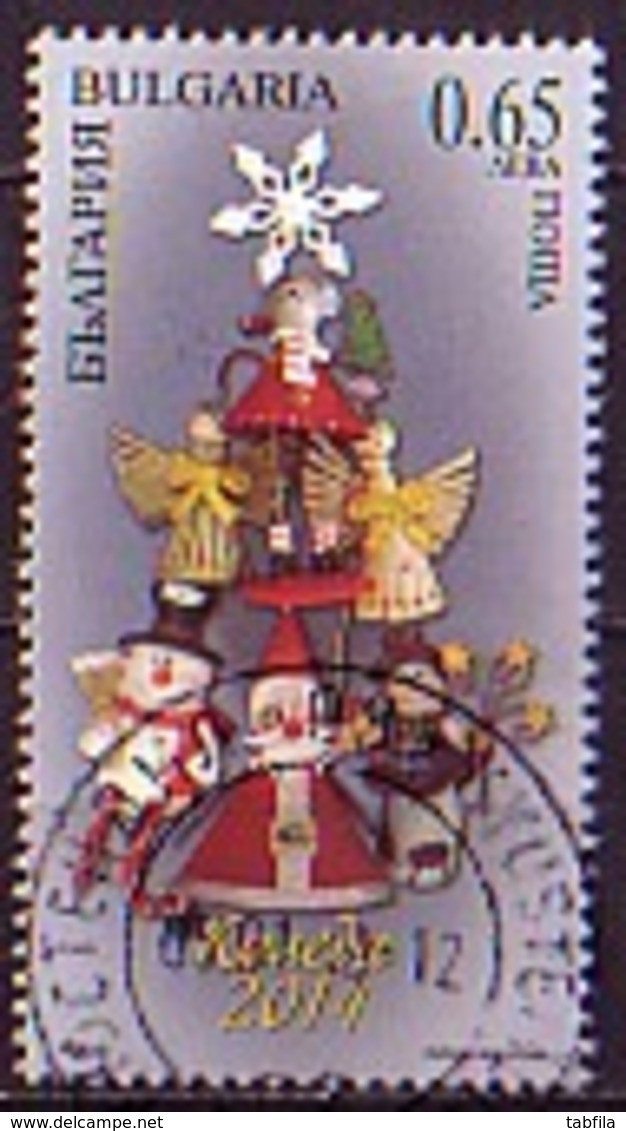 BULGARIA - 2014 - Noel - 1v Used - Used Stamps