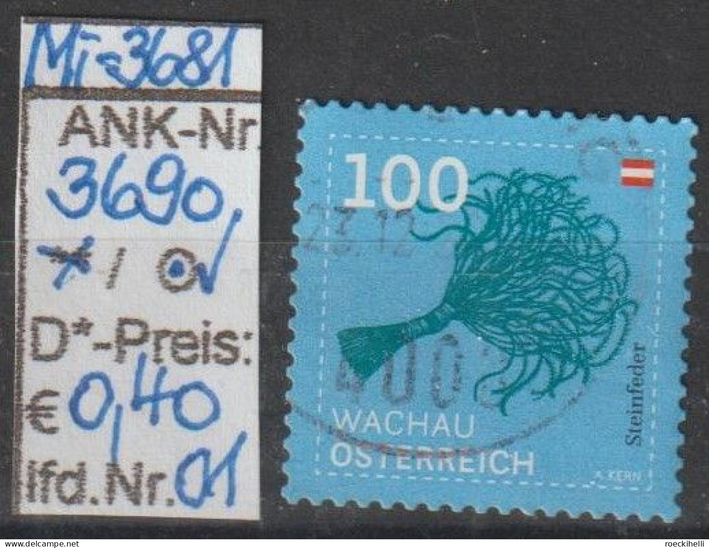 2022 - ÖSTERREICH - FM/DM "Trachten-Beiwerk..." 100 C Mehrf.- O Gestempelt - S.Scan (3690o 01-05 At) - Gebraucht