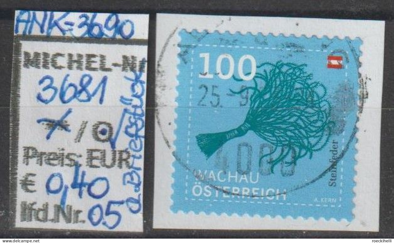 2022 - ÖSTERREICH - FM/DM "Trachten-Beiwerk..." 100 C Mehrf.- O Gestempelt - S.Scan (3690o 01-05 At) - Oblitérés