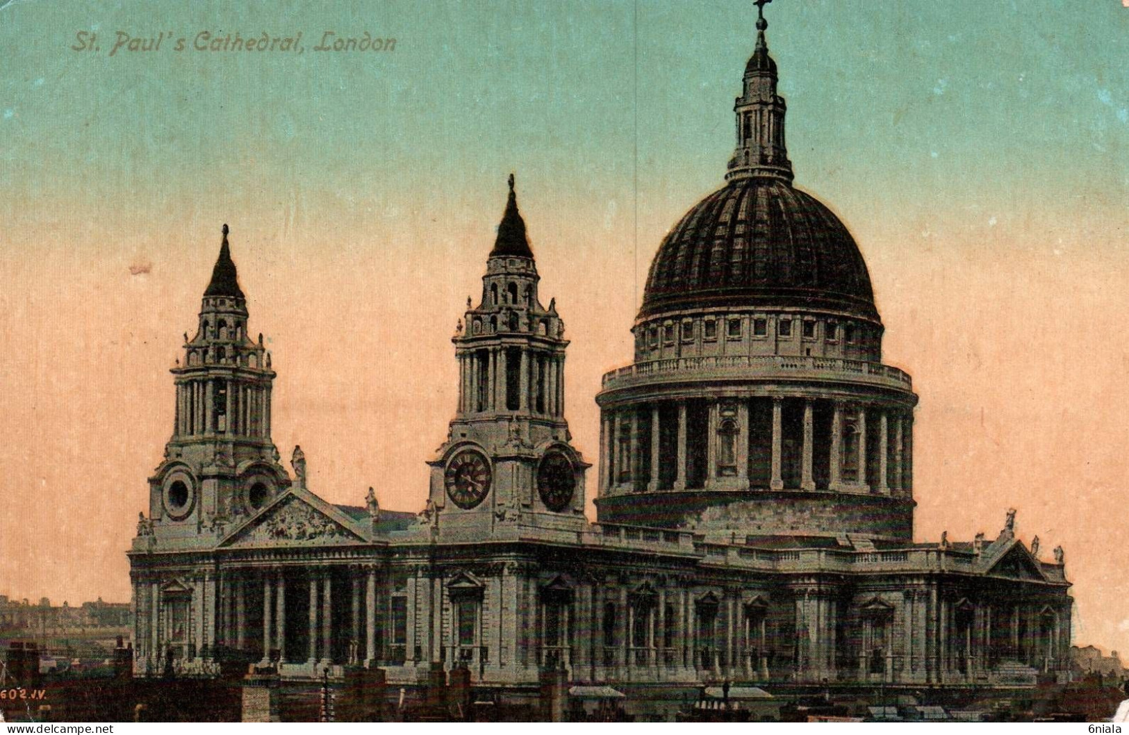 20386 LONDON   St Paul  Cathédral   (  2 Scans) - St. Paul's Cathedral