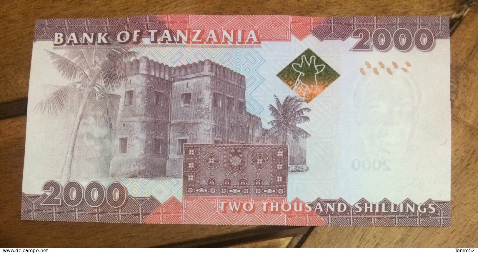 TANZANIA 2000 Shilling UNC/ New Edition - Tansania