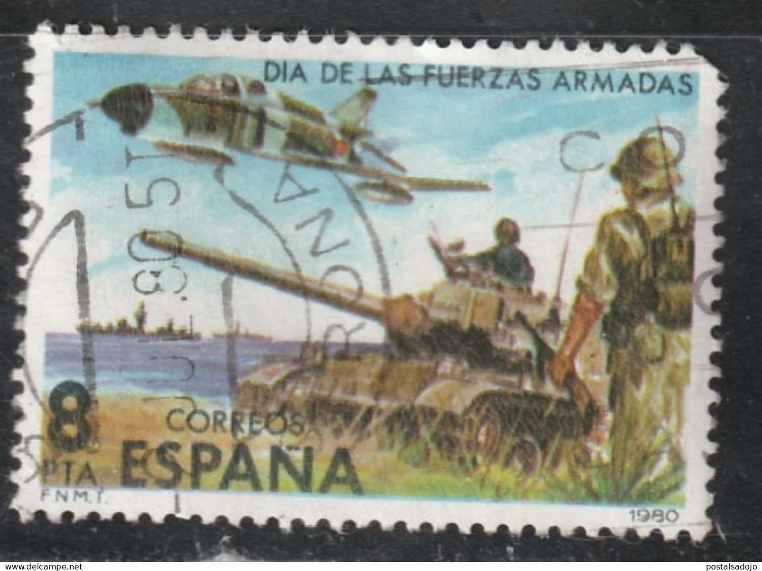 10ESPAGNE 165 // EDIFIL 2572 // 1980 - Gebraucht