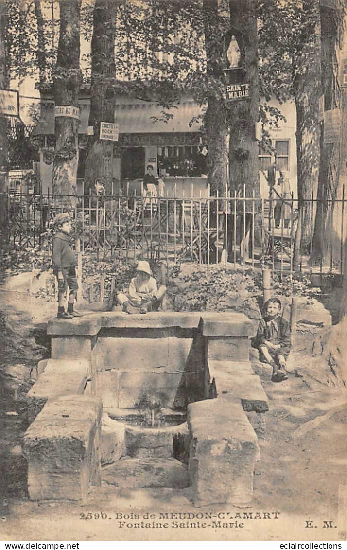 Clamart         92       Le  Bois. Fontaine Sainte Marie    N° 2590       (voir Scan) - Clamart