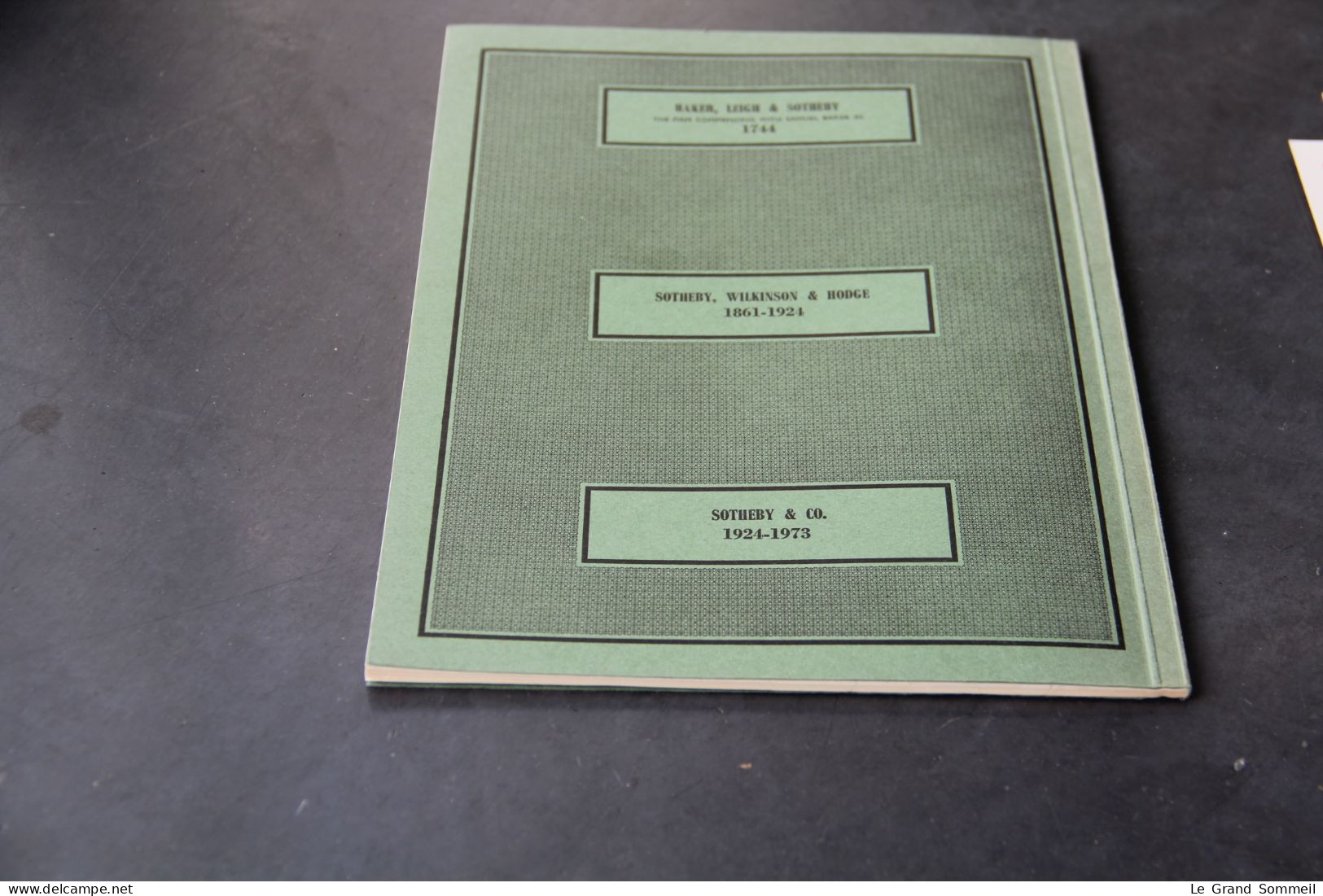 Sotheby&Co: 31/10/1973 catalogue of impressionist and modern paintings & drawings + Price list