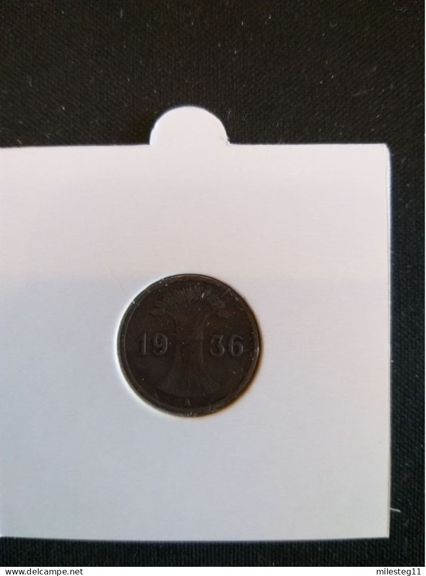 Pièce De 1 Reichspfennig De 1936A - 1 Reichspfennig