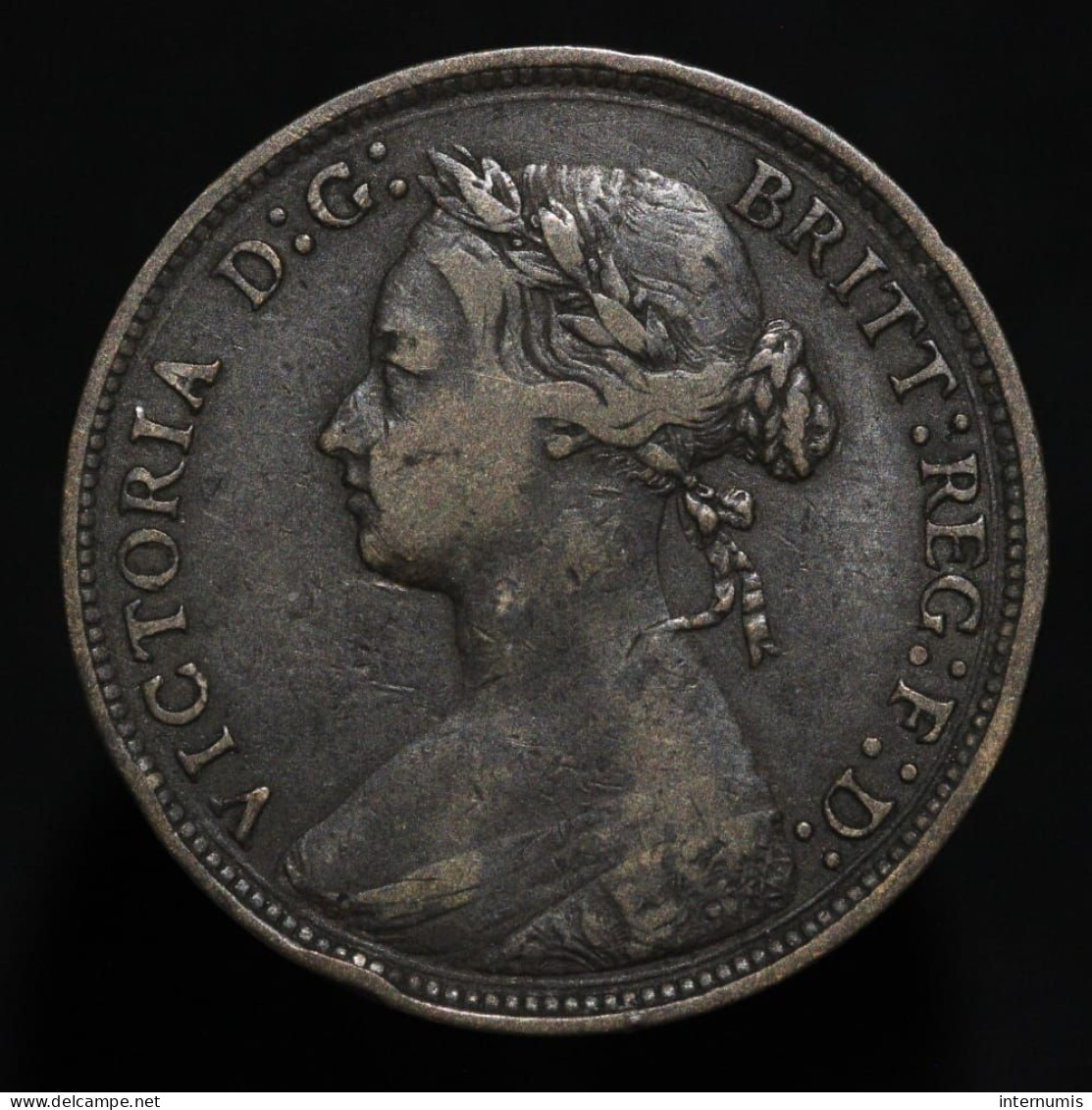 Grande-Bretagne / United Kingdom, Victoria, 1/2 Penny, 1879, Bronze, TTB (EF), KM#754 - C. 1/2 Penny