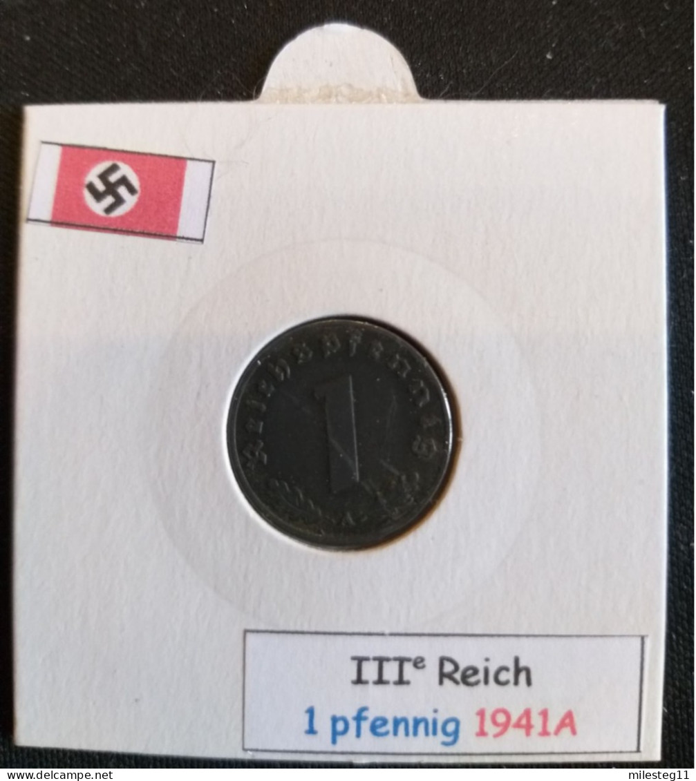 Pièce De 1 Reichspfennig De 1941A (Berlin) - 1 Reichspfennig