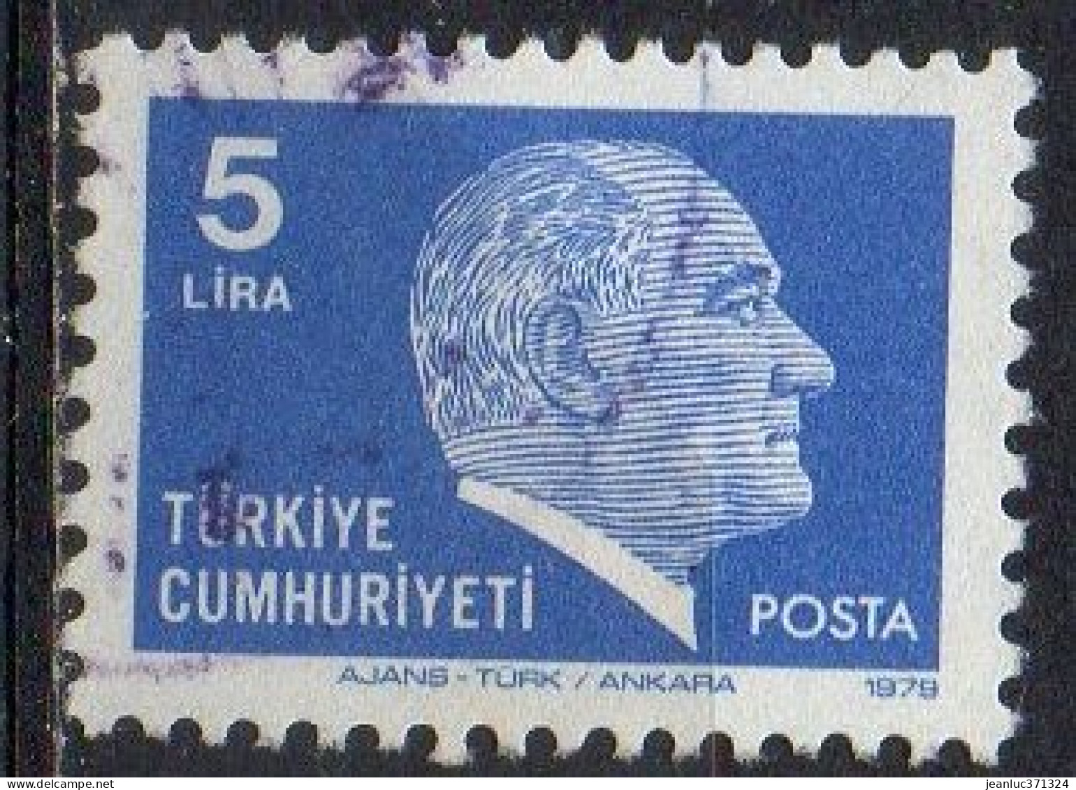 TURQUIE N° 2258 O Y&T 1979 Portrait D' Atatürk - Gebraucht