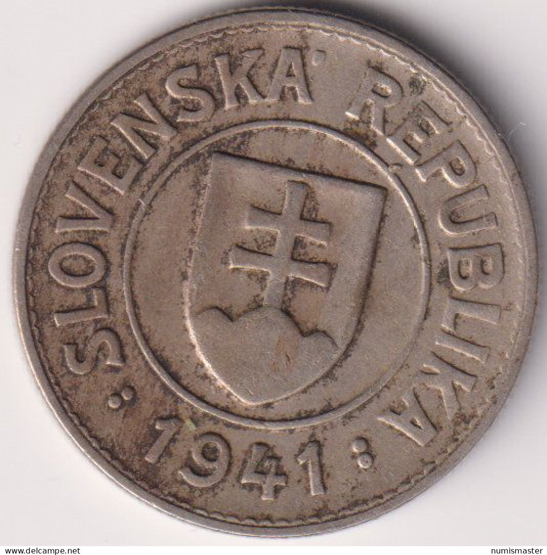 SLOVAKIA , 1 KORONA 1941 - Slowakije