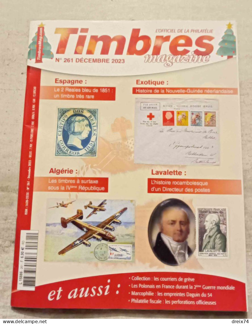 TIMBRES MAGAZINE N° 261 Décembre 2023 // Comme Neuf - Sonstige & Ohne Zuordnung