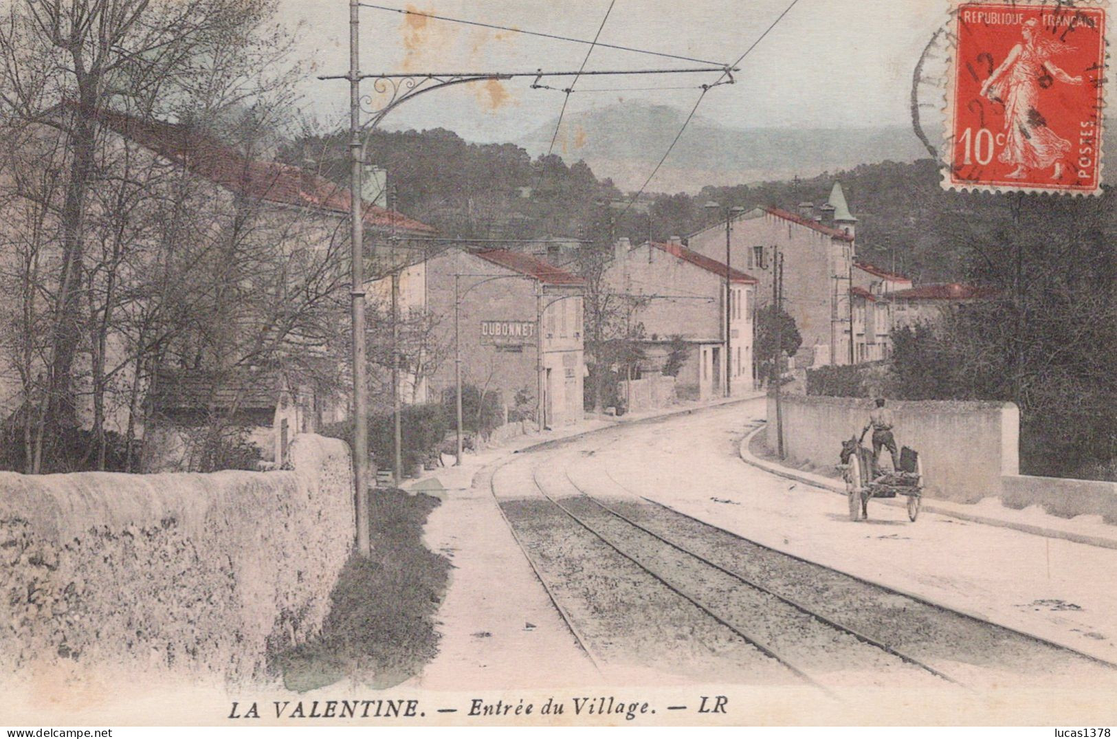 13 / MARSEILLE / LA VALENTINE / ENTREE DU VILLAGE / COLORISEE - Les Caillols, La Valentine