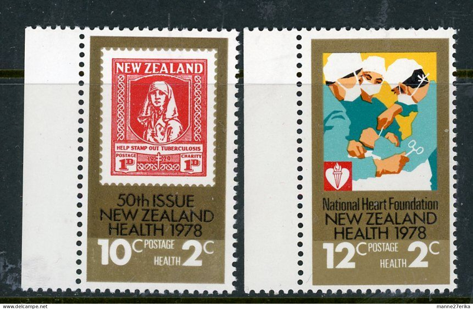 New Zealand MNH 1978 Health - Neufs