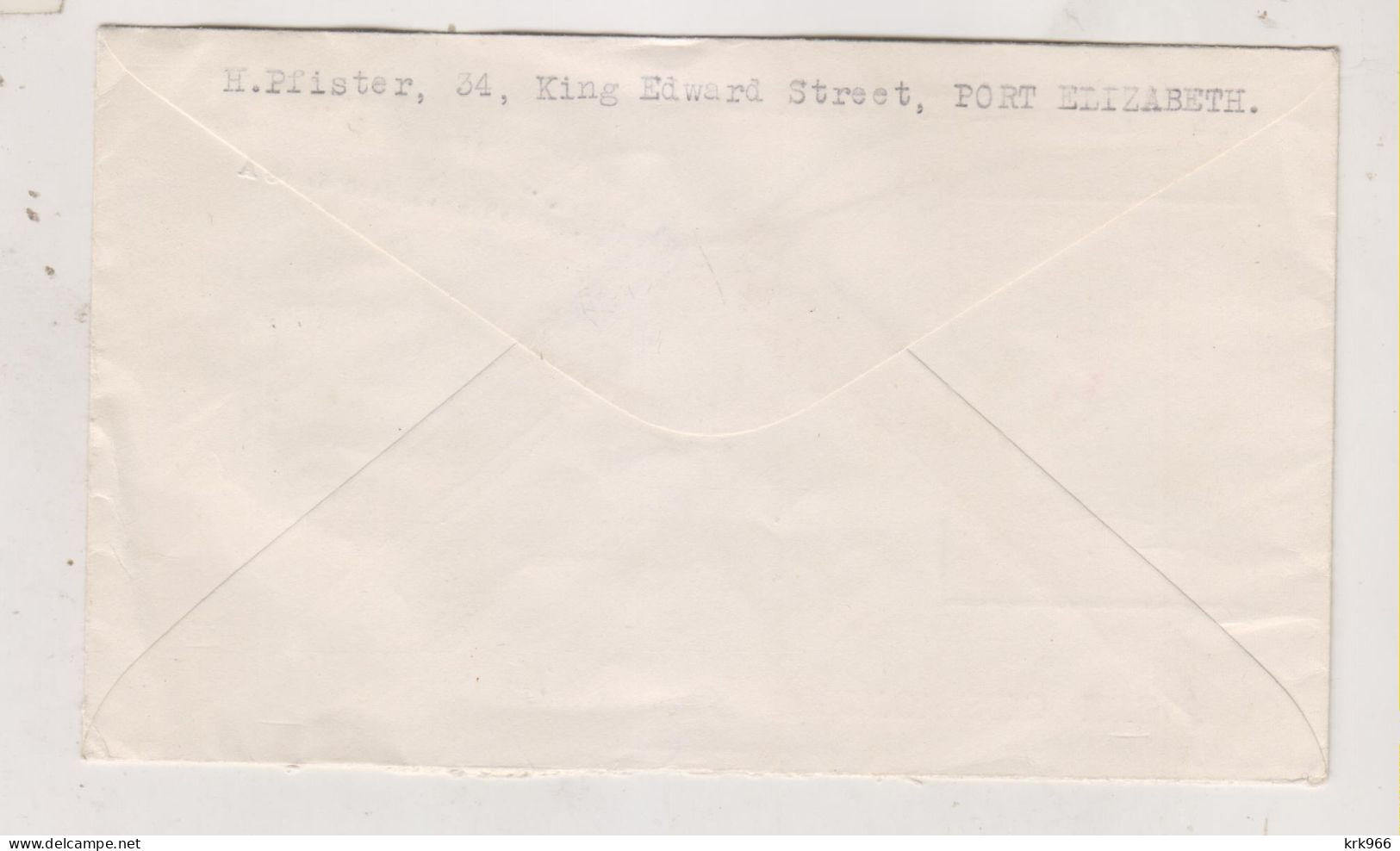 SOUTH AFRICA 1956 PORT ELIZABETH  Nice Airmail  Cover To Switzerland - Luchtpost