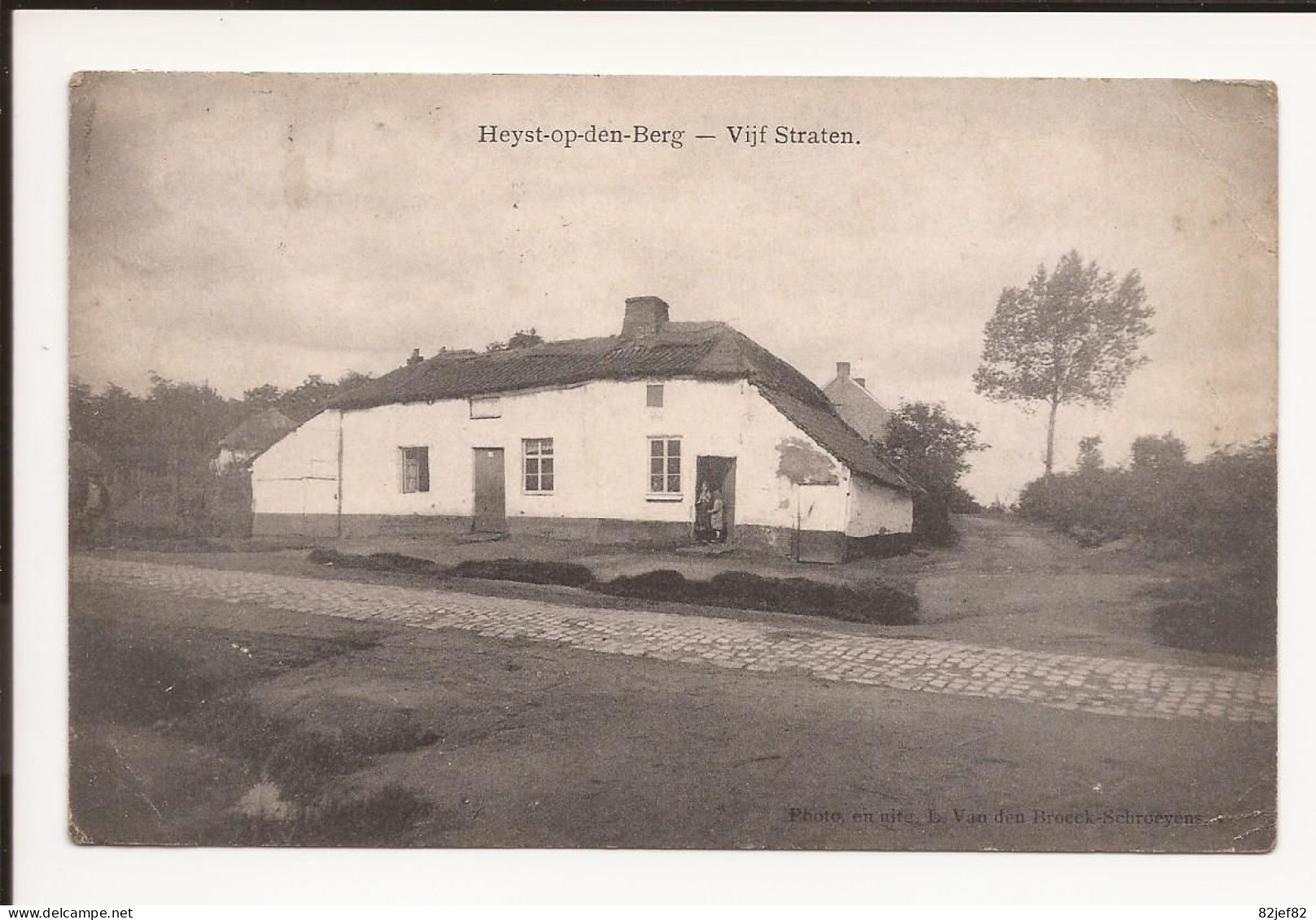 Heyst Op Den Berg Vijf Straten  1914 - Heist-op-den-Berg