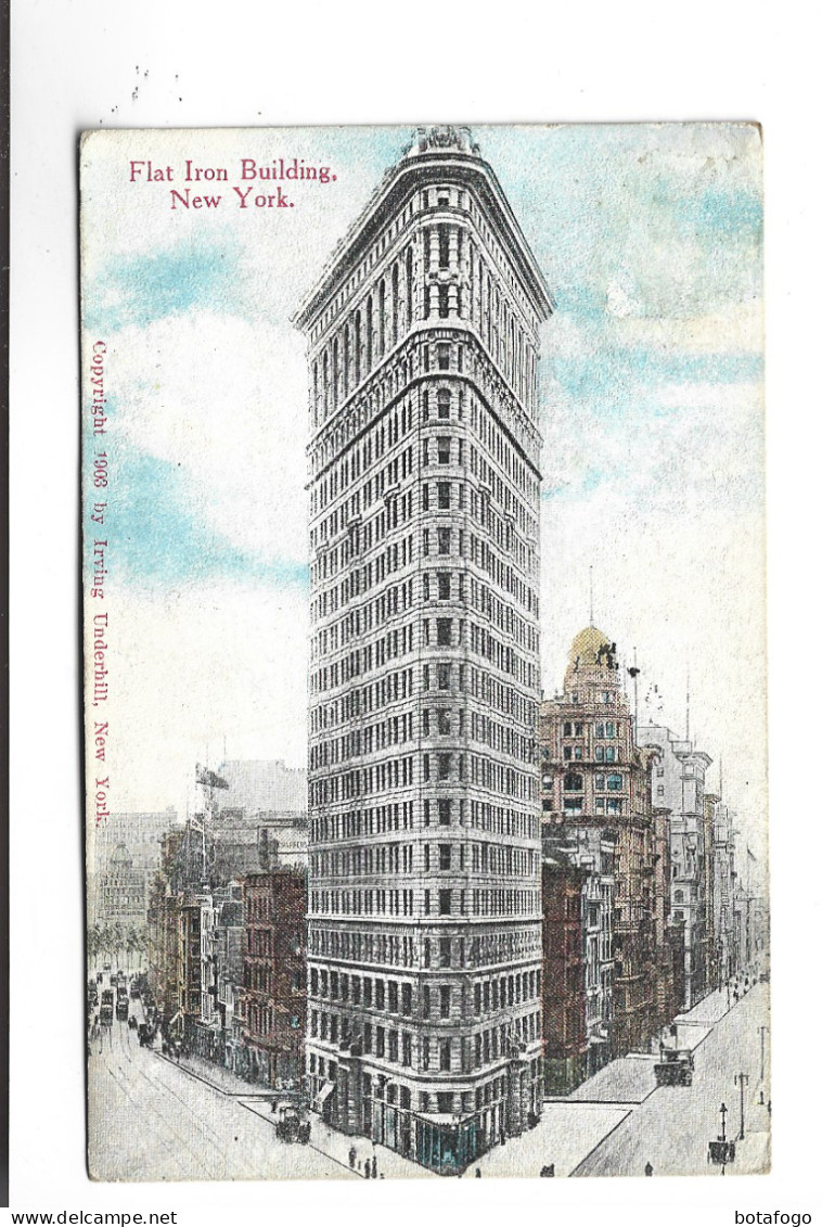 CPA FLAT IRON BUILDING En 1913! - Autres Monuments, édifices