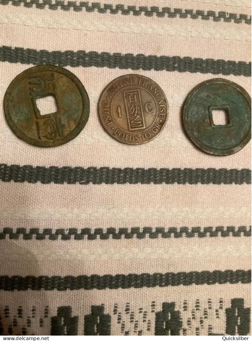 3 Monnaies D'Extrême-Orient - Other - Asia