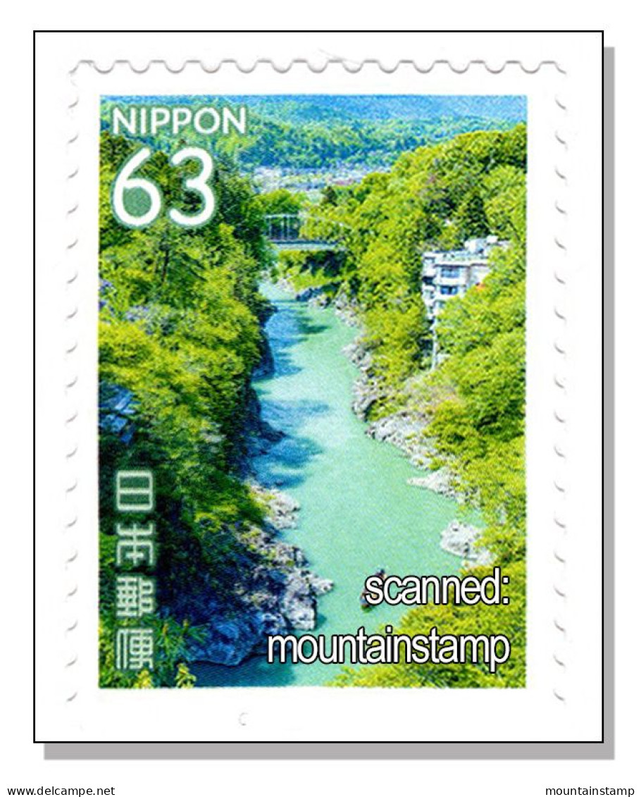 Japan 2023 (B11) Tenryu River Gorge Fluss River Rivière Fiume Nagano MNH ** - Ungebraucht