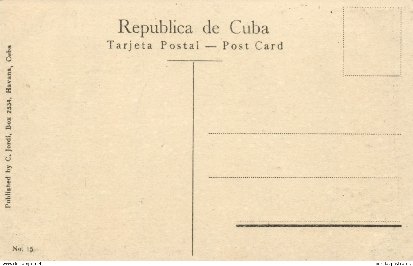 Cuba, HAVANA, Paseo De Marti ó Prado (1910s) Postcard - Cuba