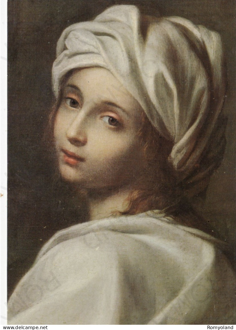 CARTOLINA  ROMA,LAZIO-GUIDO RENI (1575-1642) BEATRICE CENCI (GALLERIA NAZIONALE)-STORIA,MEMORIA,CULTURA,NON VIAGGIATA - Ausstellungen