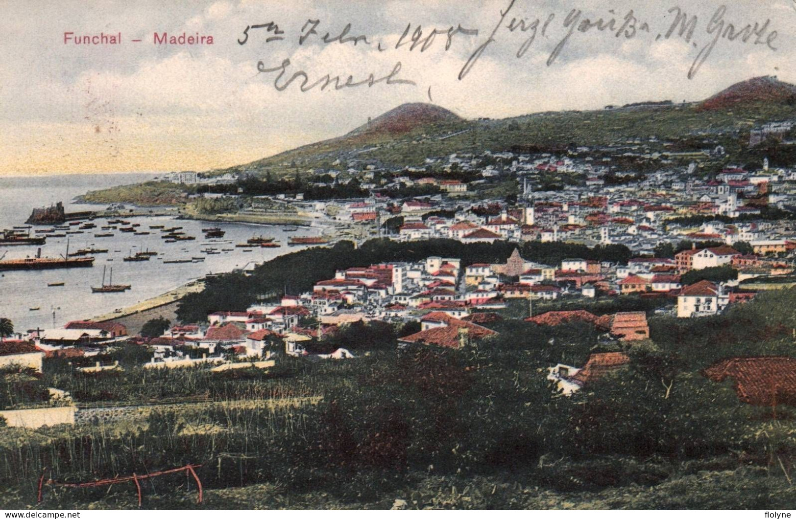 Funchal - Vue Sur La Ville - Madeira Madeire - Portugal - Madeira