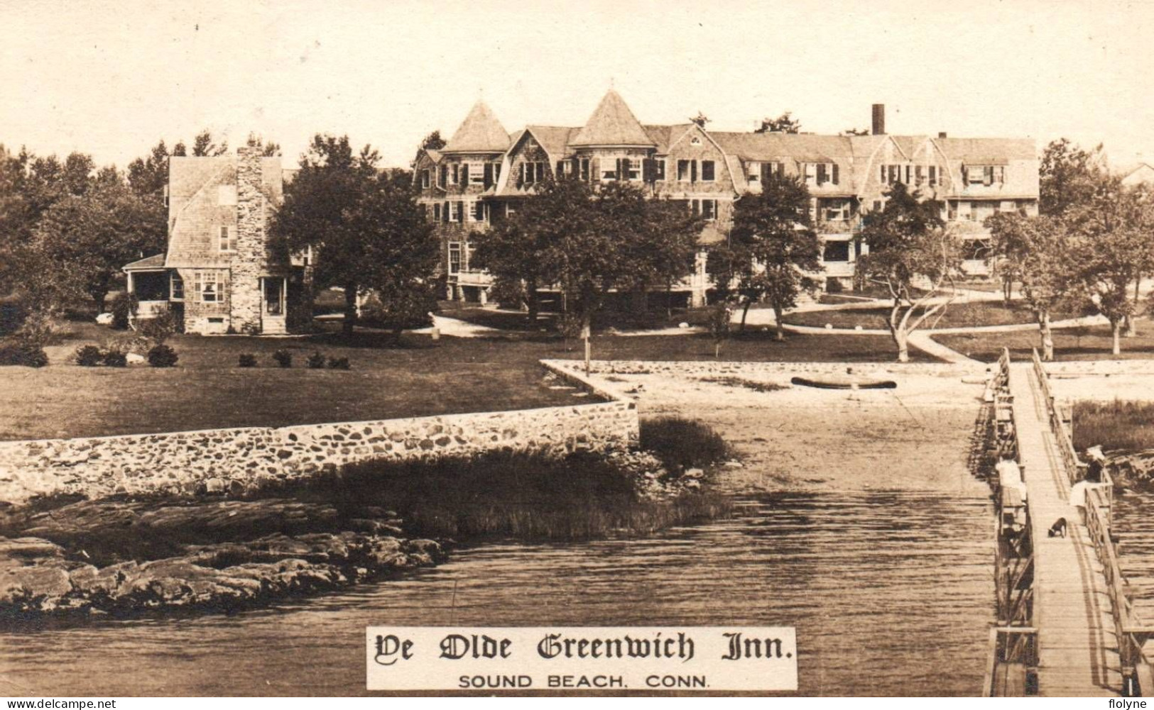 Sound Beach - Carte Photo - The Dide Greenwich Inn - Hôtel - états Unis United States - Sonstige & Ohne Zuordnung