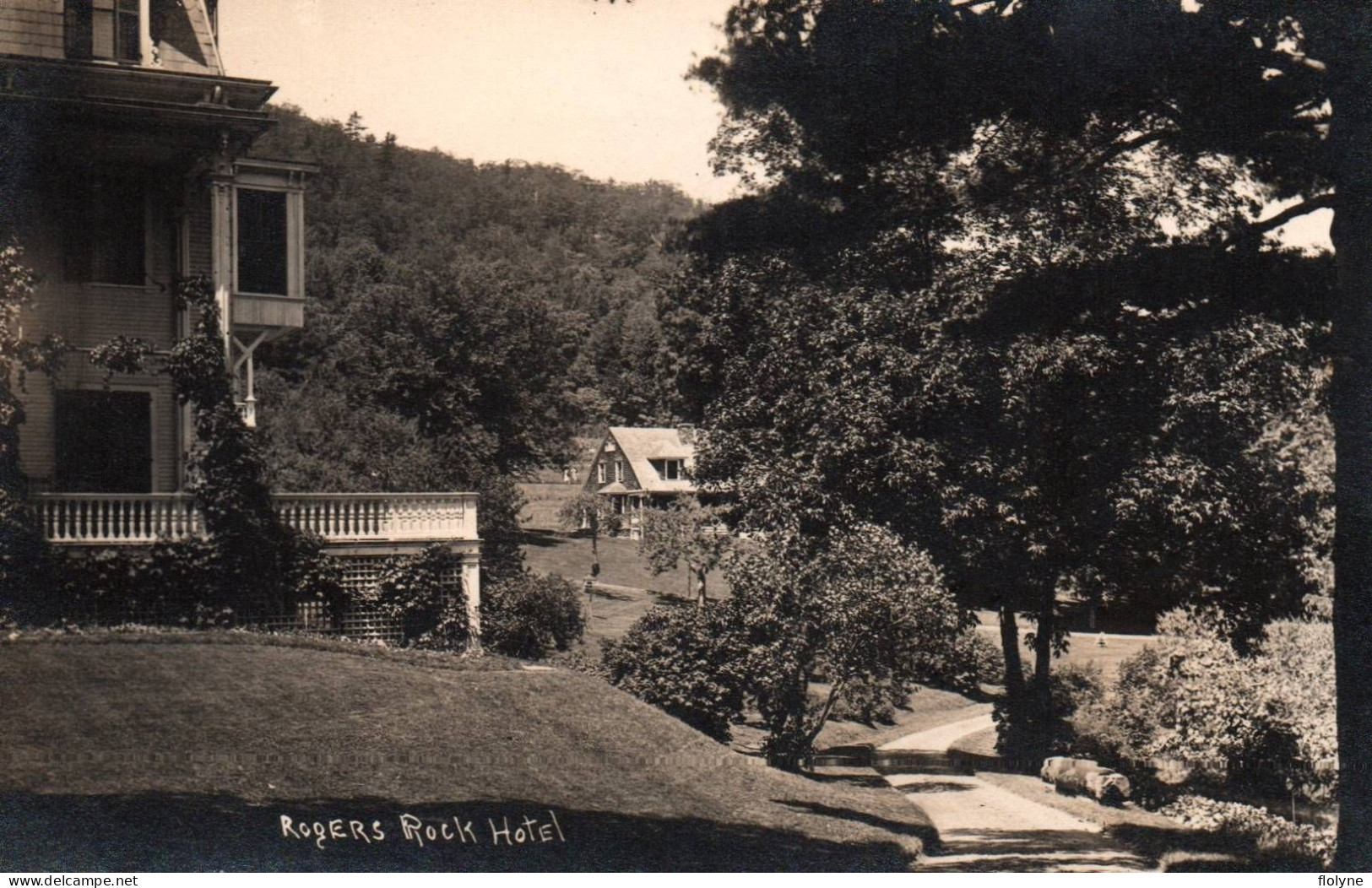 Lake George - Carte Photo - ROGERS ROCK Hôtel - états Unis United States - Lake George