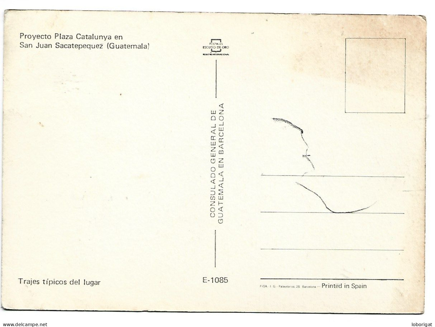 PROYECTO PLAZA CATALUNYA EN SAN JUAN SACATEPEQUEZ.- CONSULADO GENERAL DE GUATEMALA EN BARCELONA.-  ( GUATEMALA ) - Guatemala