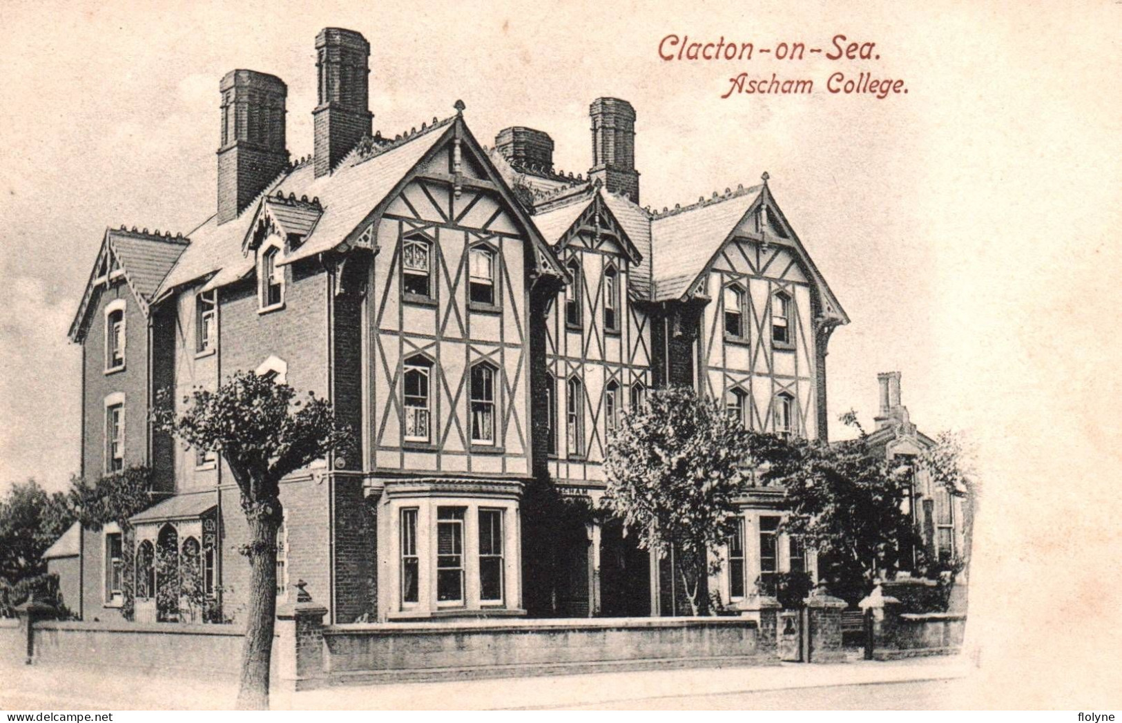 Clacton On Sea - Ascham College - School école - Angleterre England - Clacton On Sea