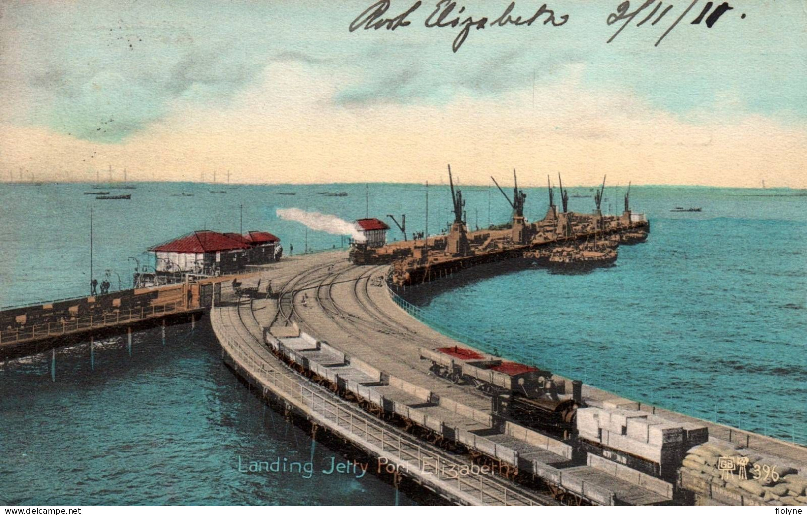 Port Elizabeth - Landing Jetty - Ligne Chemin De Fer - Afrique Du Sud South Africa - Sudáfrica