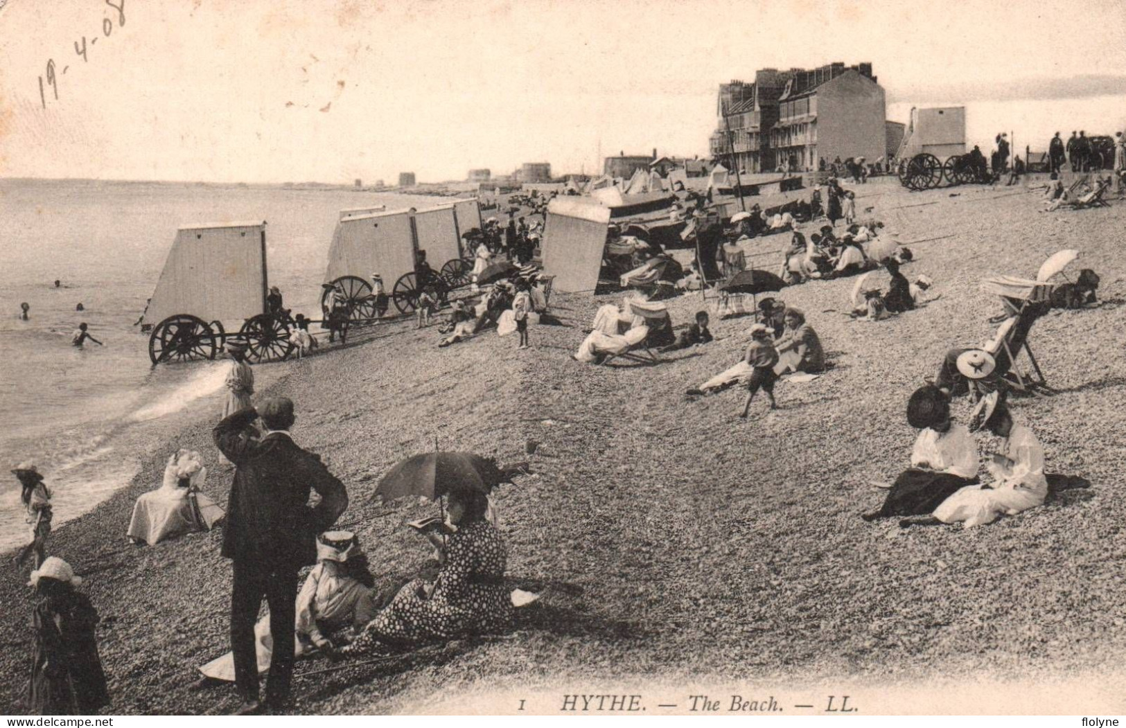 Hythe - The Beach - England Angleterre - Folkestone