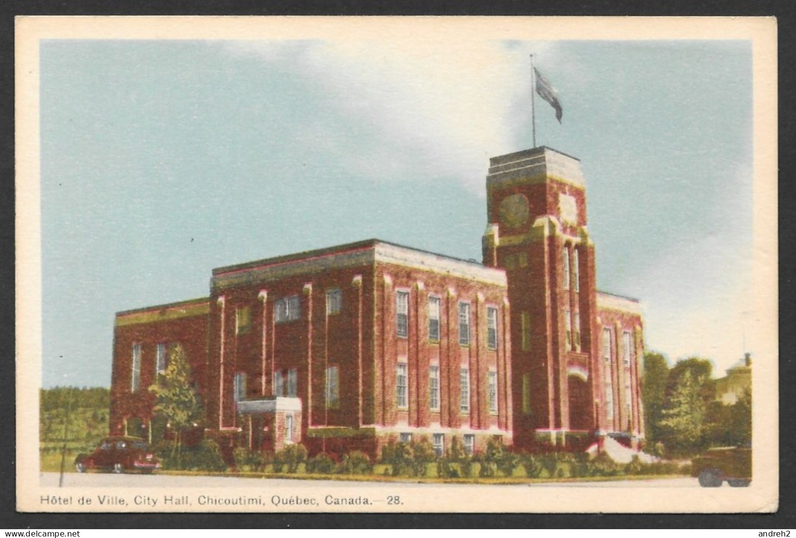 Chicoutimi  Québec - Hôtel De Ville - City Hall Chicoutimi - Uncirculated  Non Circulée - Par Peco - Chicoutimi