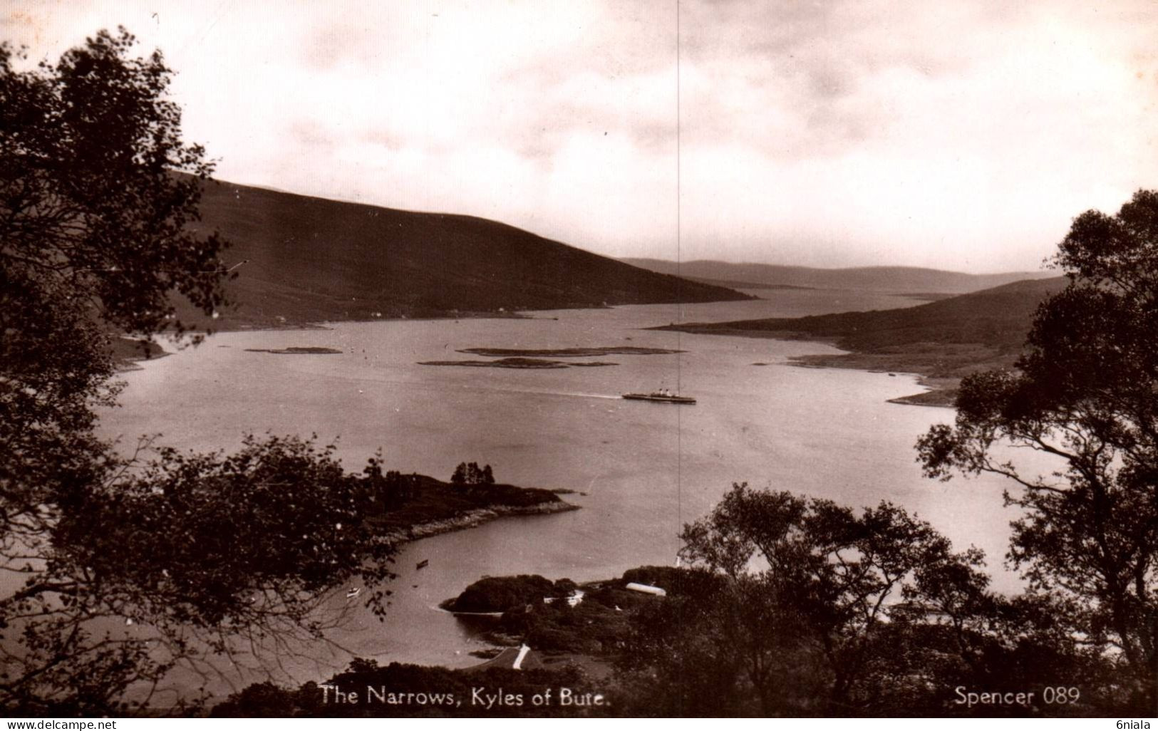 20396  THE NARROWS Kyle Of Bute   (  2 Scans) - Bute