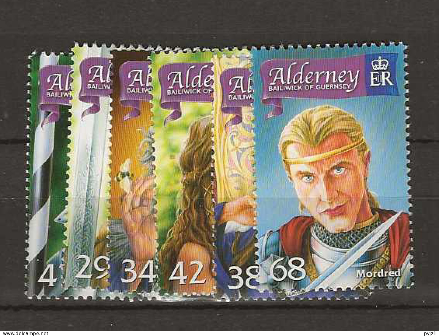 2006 MNH Alderney Mi 266-71 Postfris** - Alderney